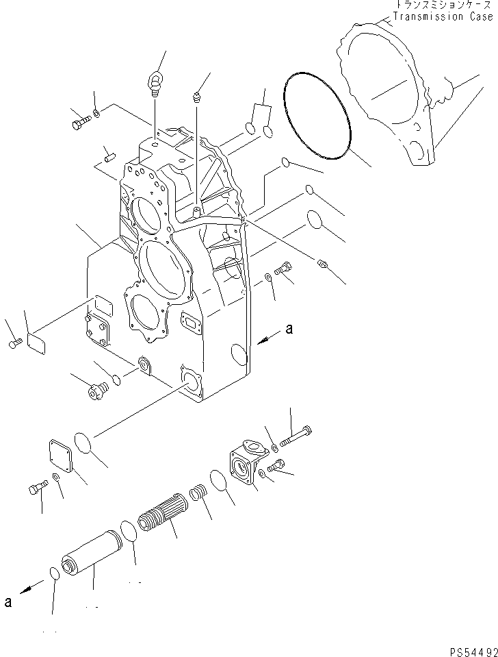 Корпус 235-15-13111 KOMATSU
