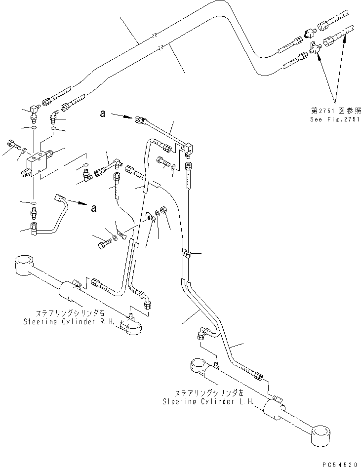 Шланг 07121-00362 KOMATSU
