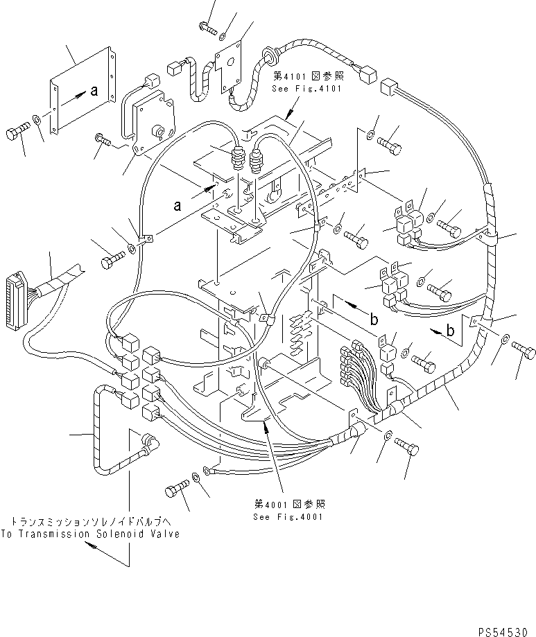 Жгут проводов 235-45-33440 KOMATSU