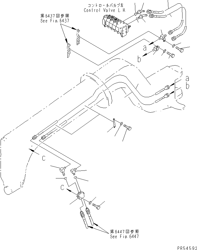 VALVE ASS'Y,PILOT CHECK (235-61-13901) KOMATSU