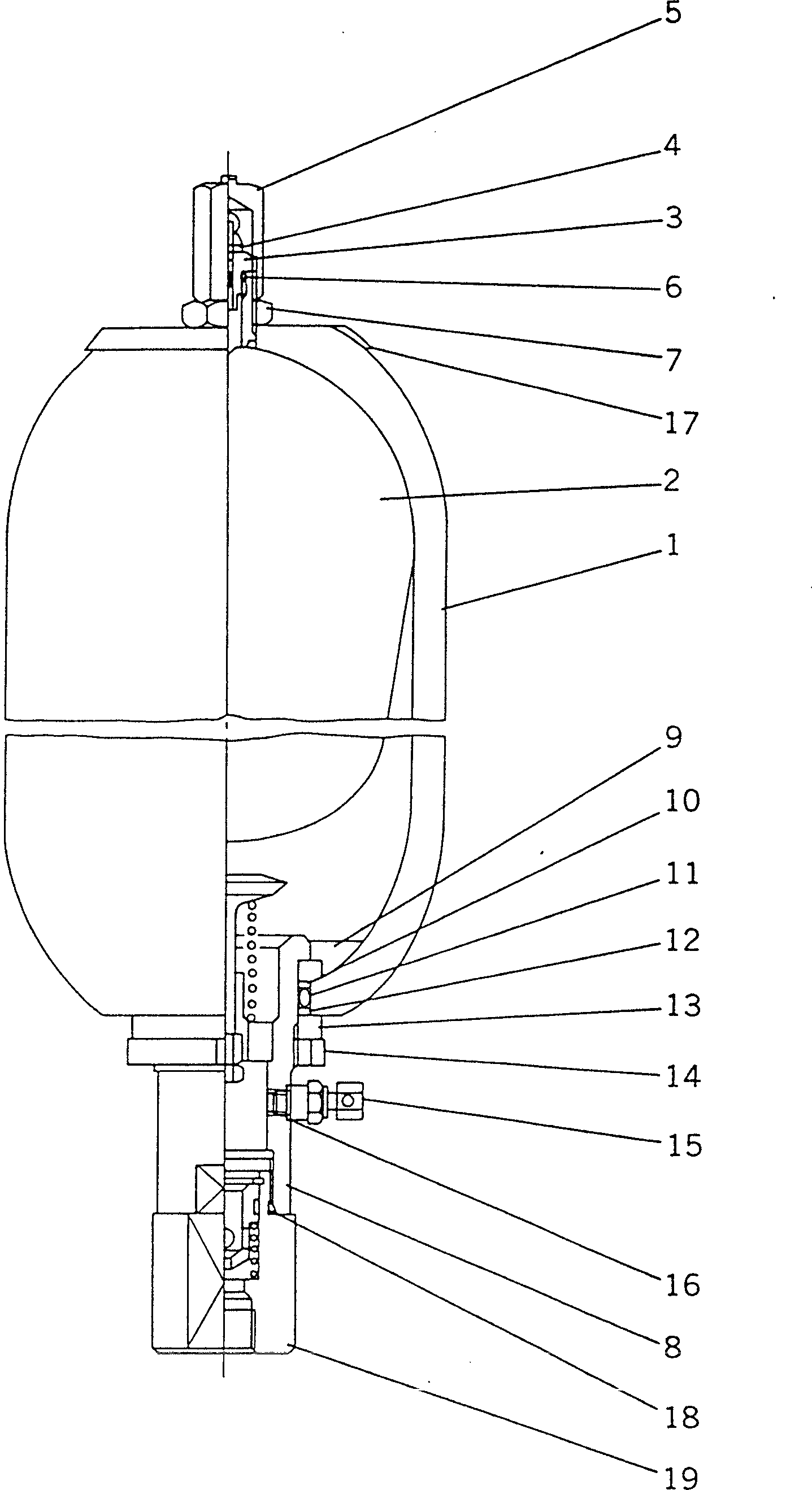 Пробка 235-833-1340 KOMATSU