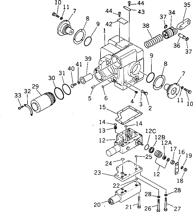 Уплотнительное кольцо круглого сечения 273-61-11770 KOMATSU