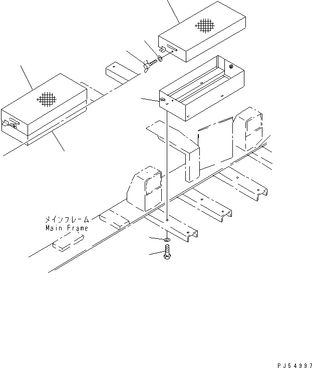 Подножка 263-810-2310 KOMATSU