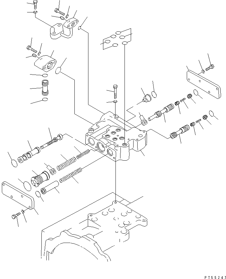 Золотник 234-15-25520 KOMATSU