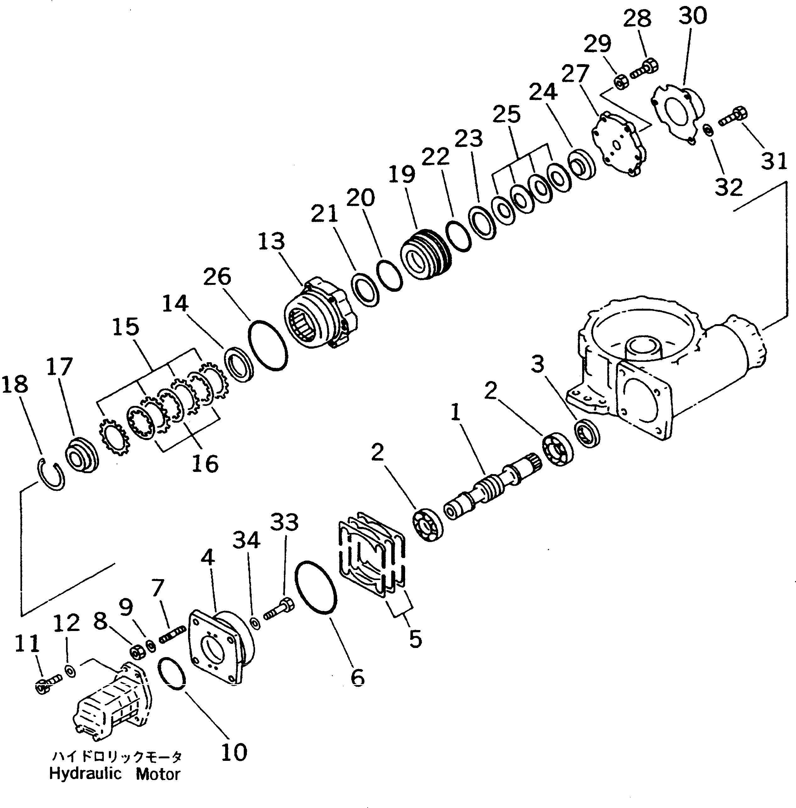 Гайка 01583-12412 KOMATSU