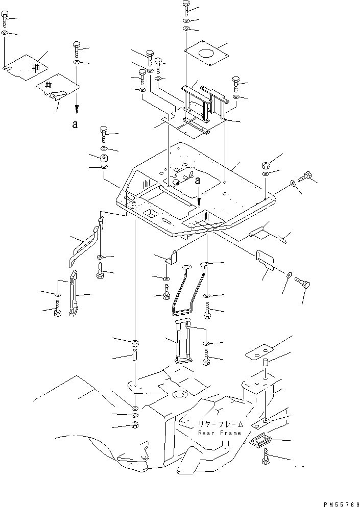 Пластина 234-54-31332 KOMATSU