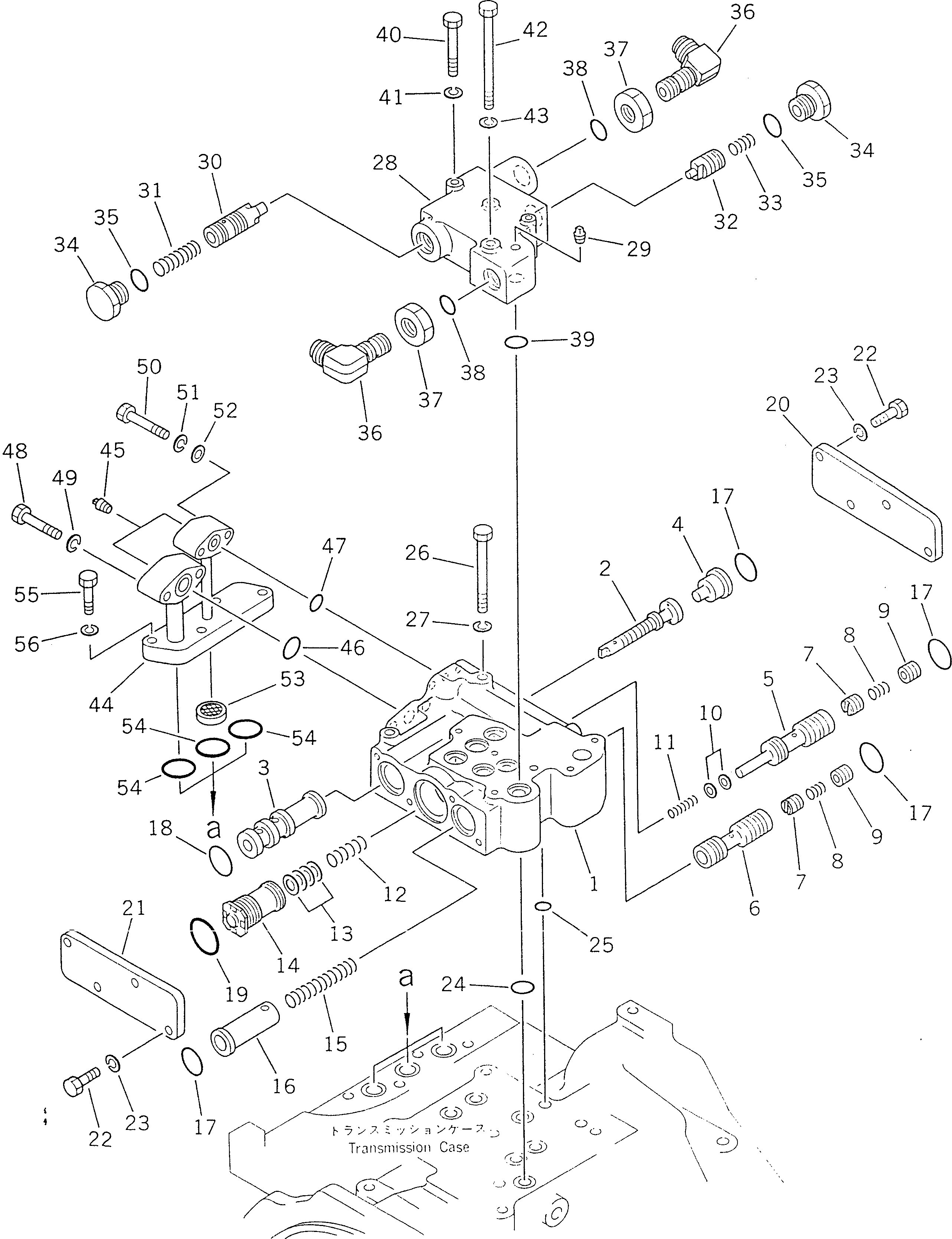 VALVE ASS'Y,PRESSURE CONTROL 23B-15-00190 KOMATSU