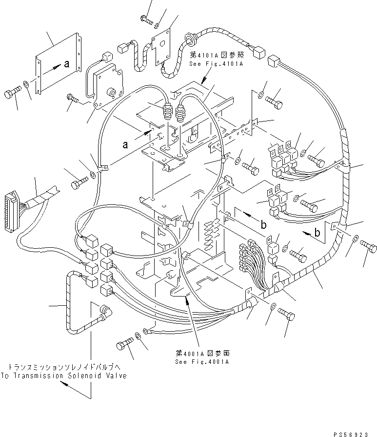 Жгут проводов 235-45-33451 KOMATSU