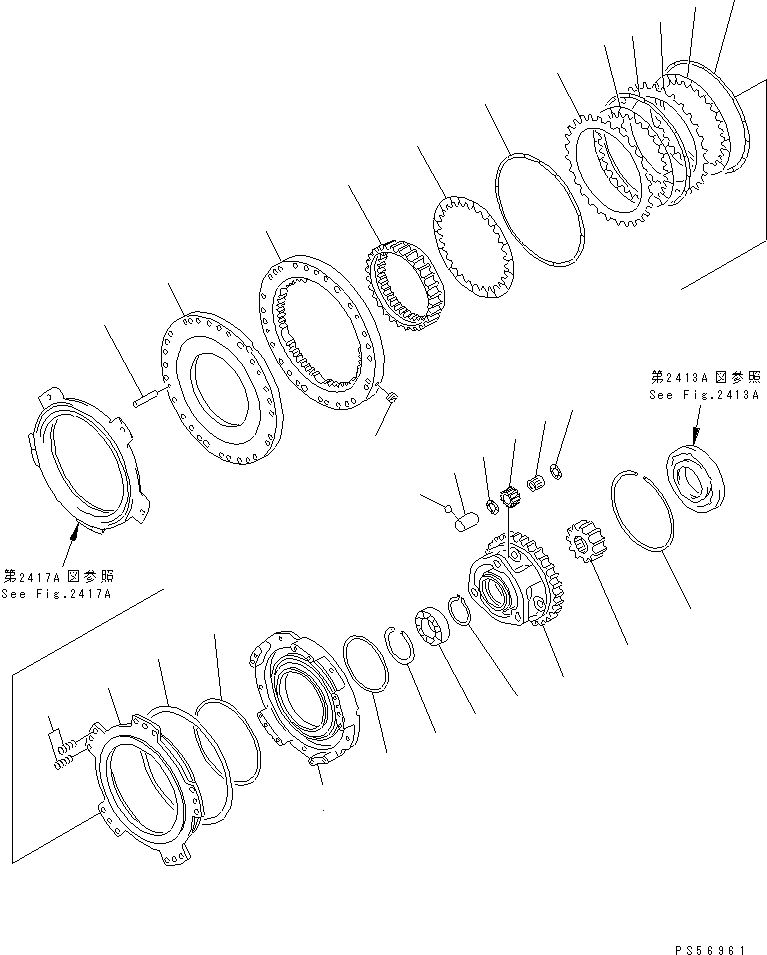 HOUSING,1ST 235-15-21160 KOMATSU