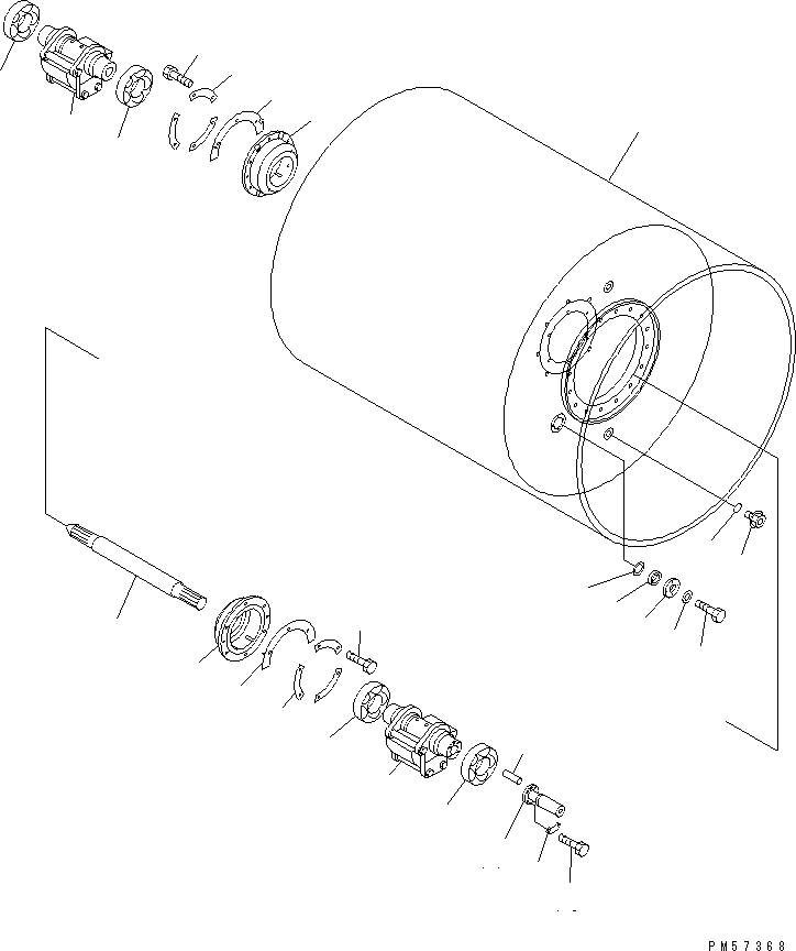 Пластина 273-70-61340 KOMATSU