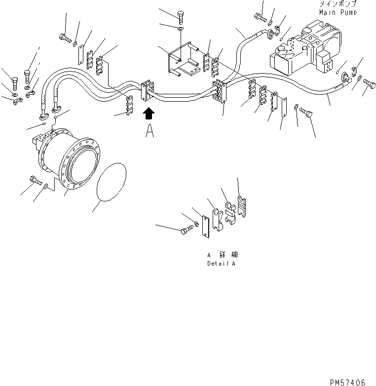 Амортизирующая подушка 273-60-64360 KOMATSU