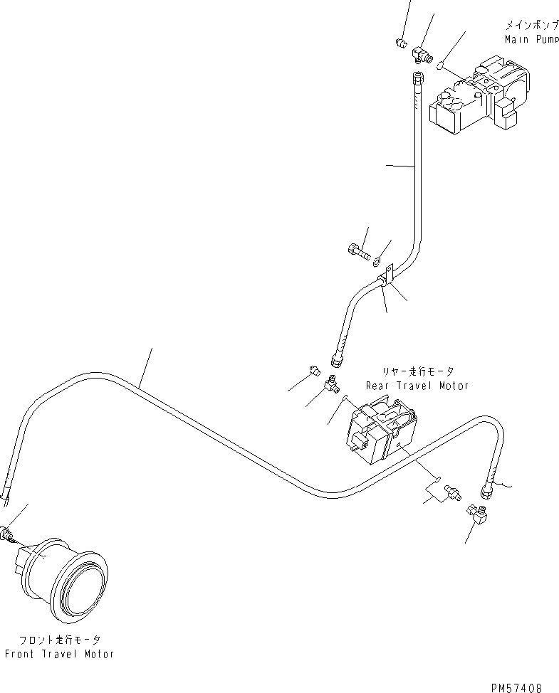 Ниппель 273-872-1750 KOMATSU
