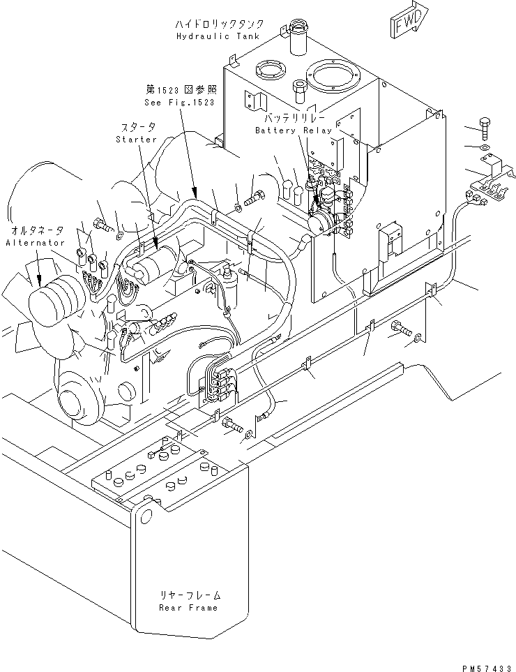 Кабель 08028-63100 KOMATSU