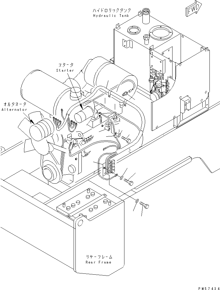 Жгут проводов 273-06-61440 KOMATSU