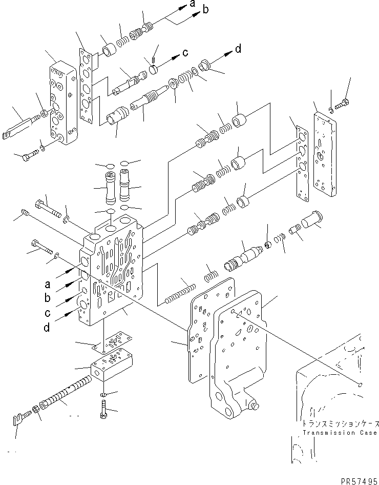 SPOOL,SPEED SELECTOR 232-15-15330 KOMATSU