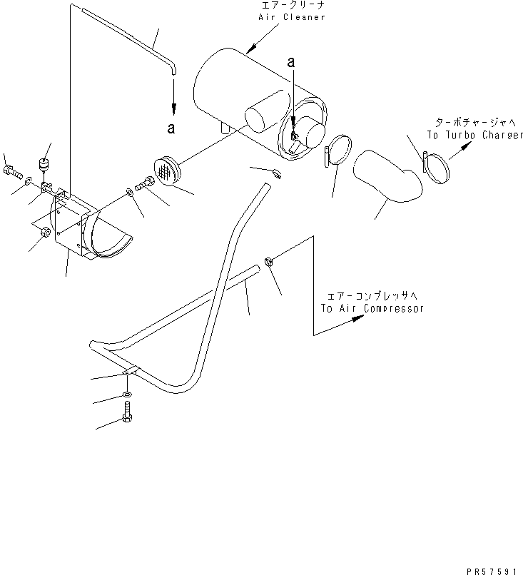 Шланг 08671-31090 KOMATSU