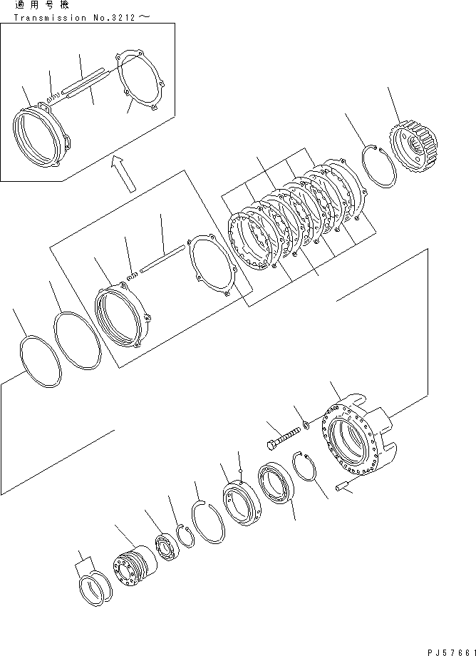 SEAL,RING (K1) 22W-15-15440 KOMATSU