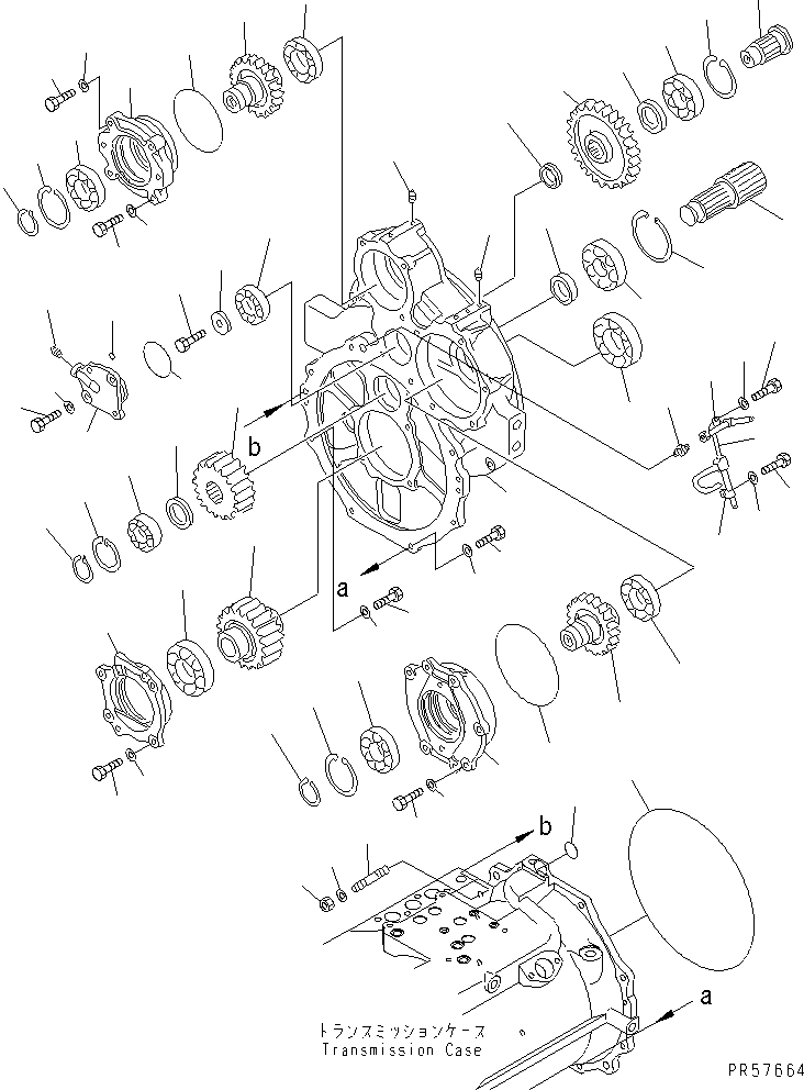 Корпус в сборе 23B-15-00180 KOMATSU