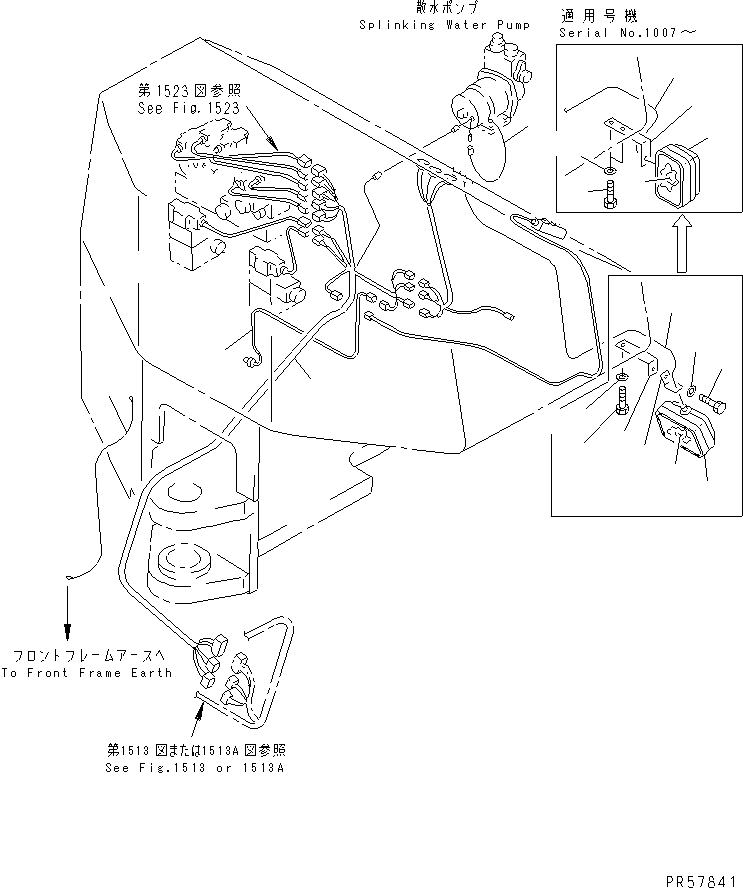Кабель 26A-06-12280 KOMATSU