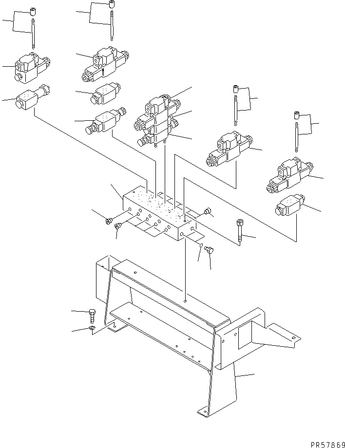 Основание 26A-60-18110 KOMATSU