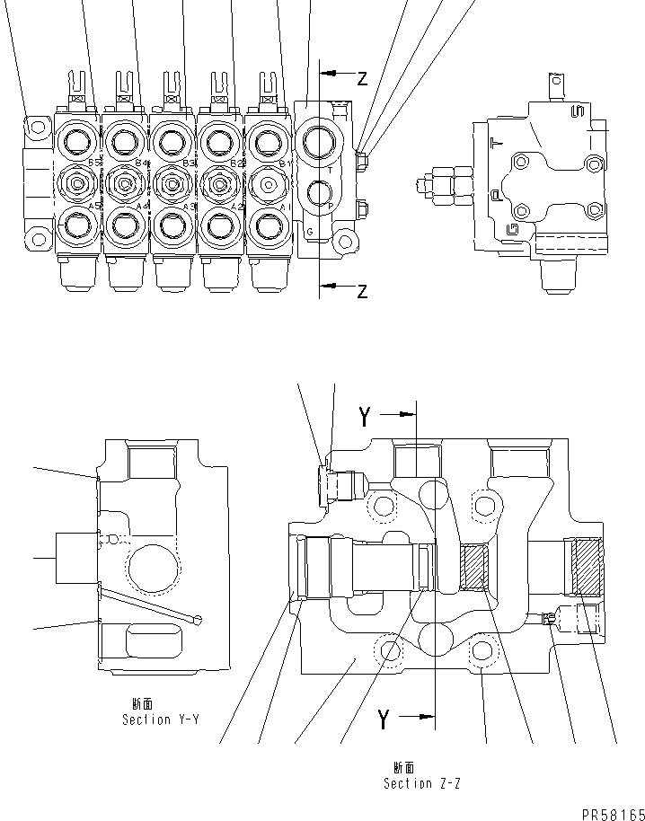 крышка в сборе UC4100463541 KOMATSU