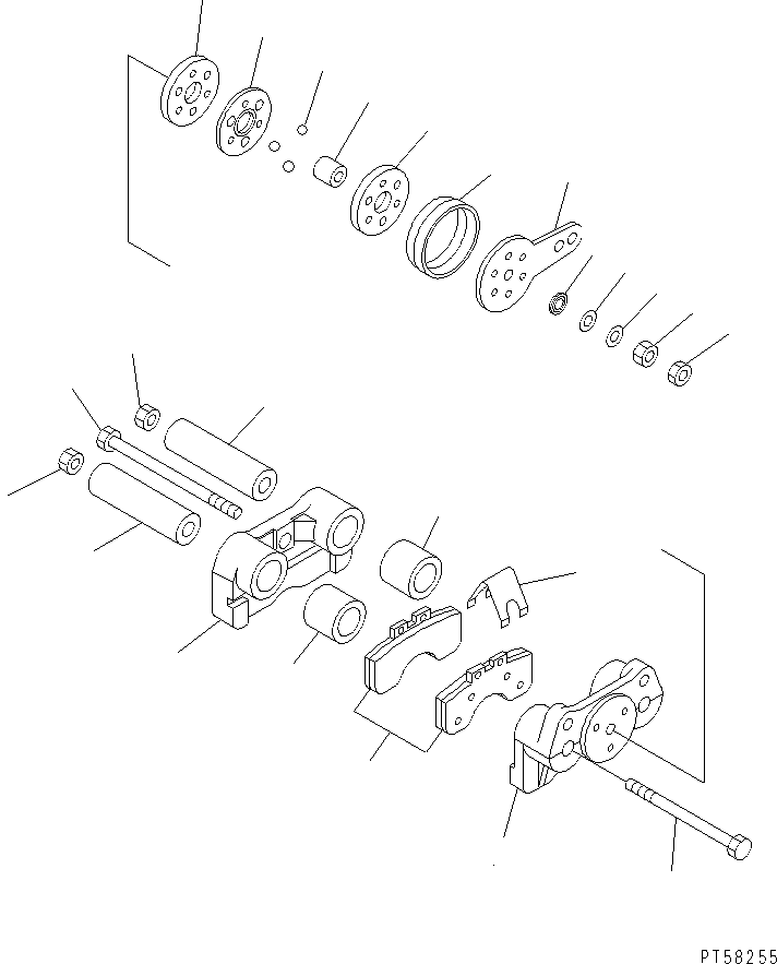 REPAIR KIT,PARKING BRAKE 273-32-02211 KOMATSU