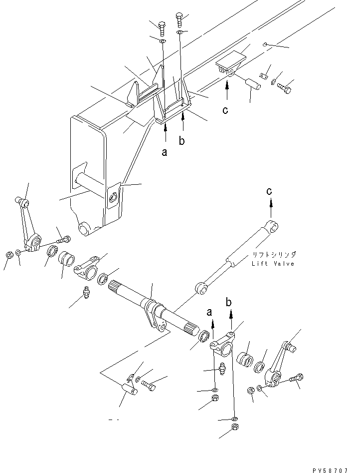FRAME,(MODIFIED PART) 23B-71-11620 KOMATSU