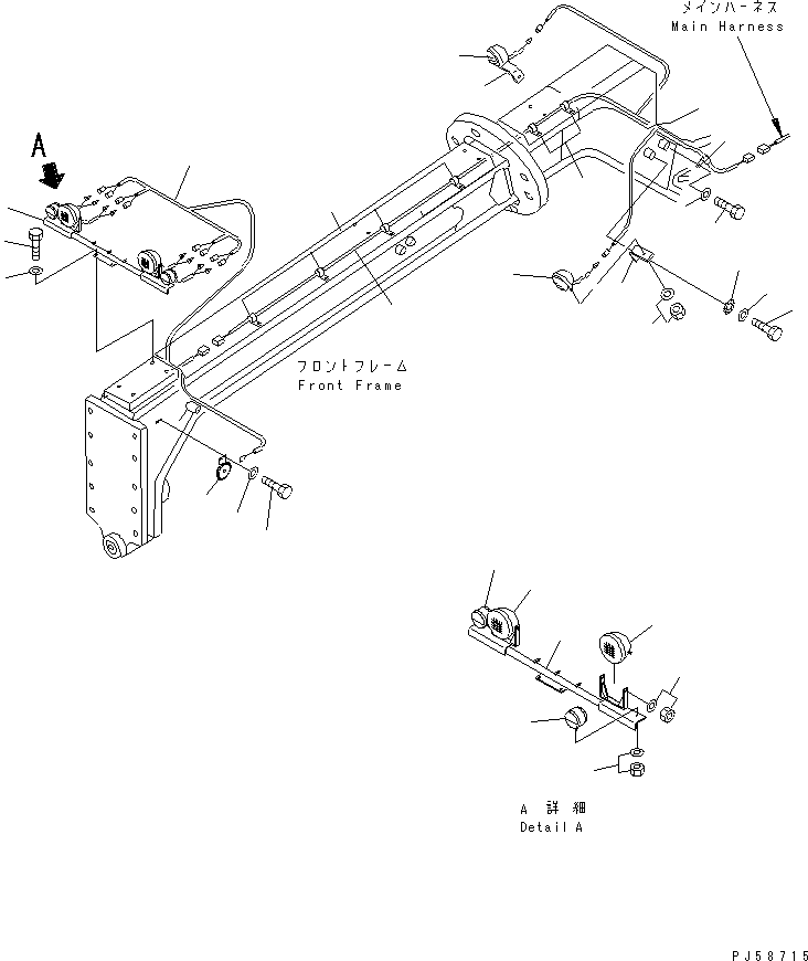 Жгут проводов 23A-06-22110 KOMATSU