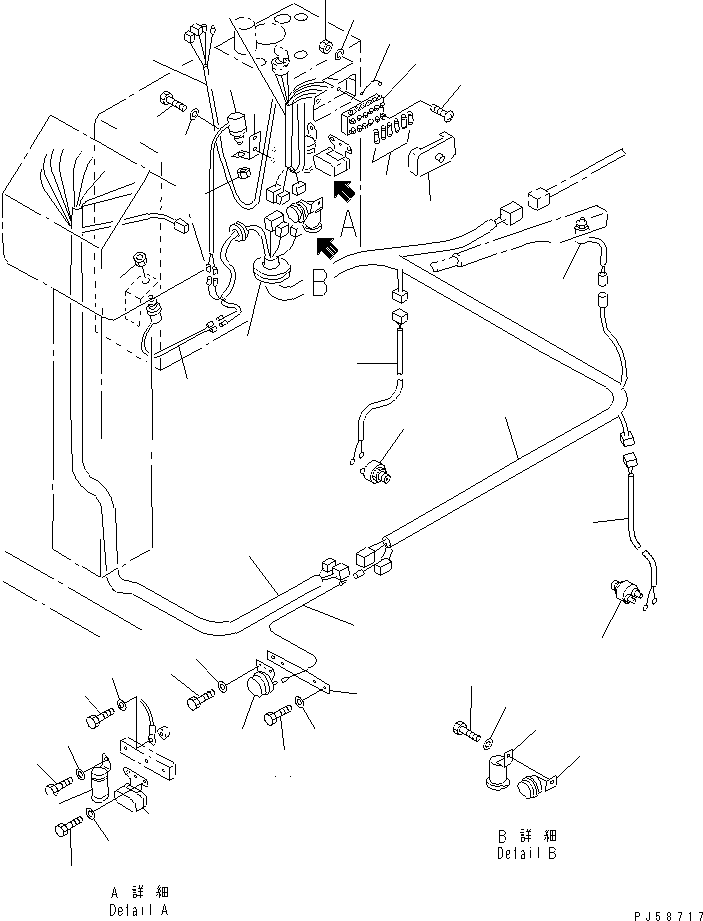 Жгут проводов 23A-950-2310 KOMATSU