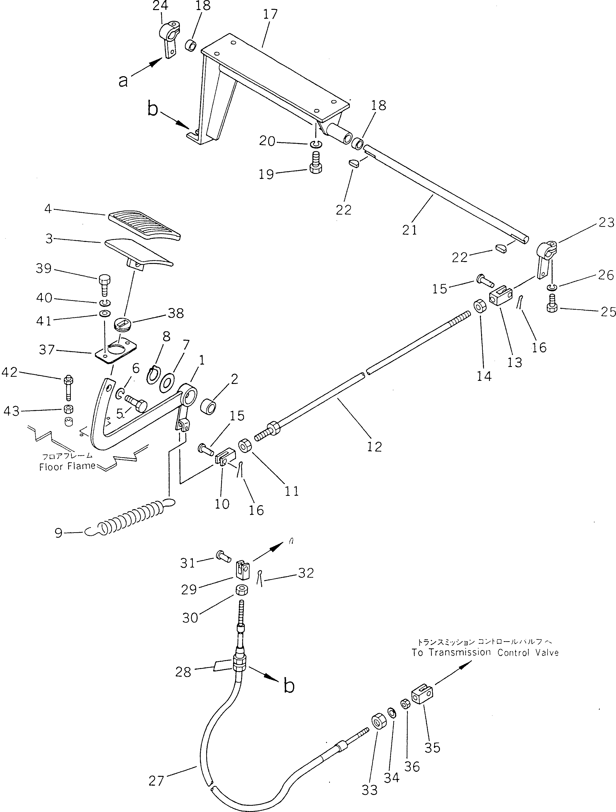 Гайка 01562-11613 KOMATSU