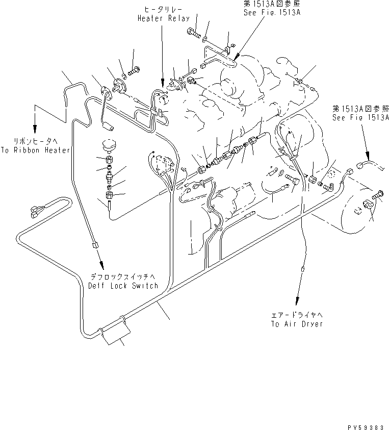Жгут проводов 234-06-63210 KOMATSU