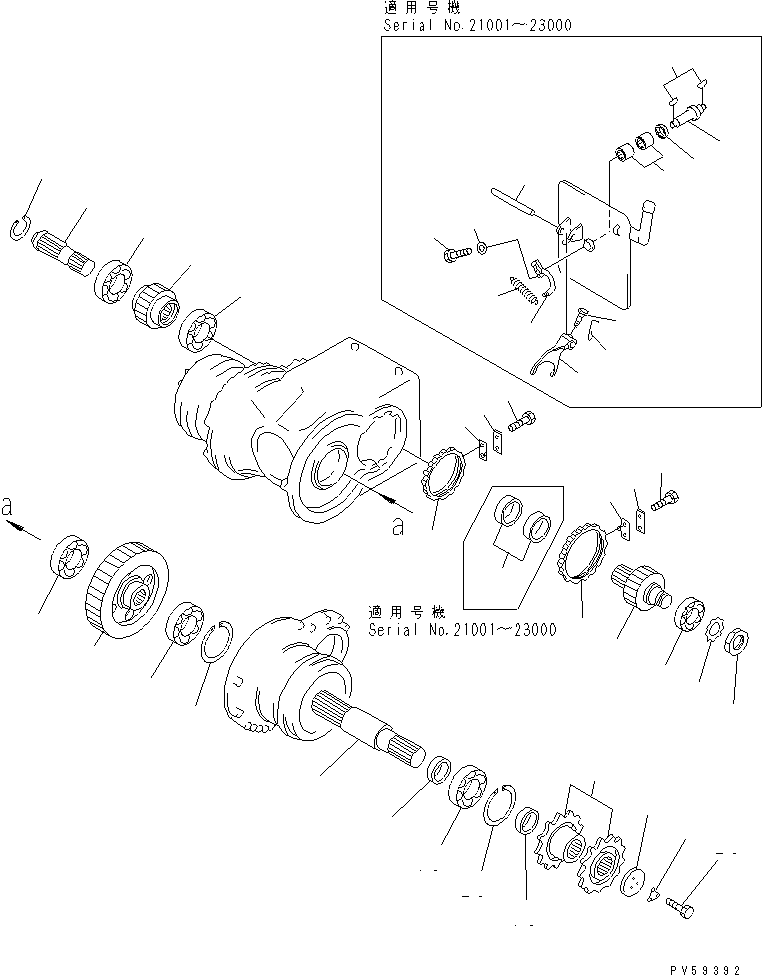 Подшипник 234-22-32330 KOMATSU