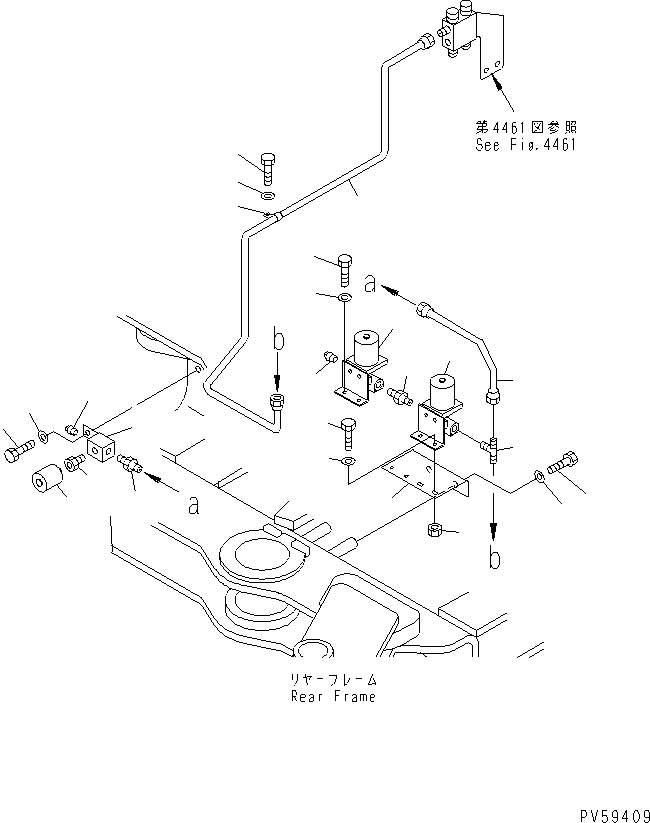Трубка 234-44-51161 KOMATSU