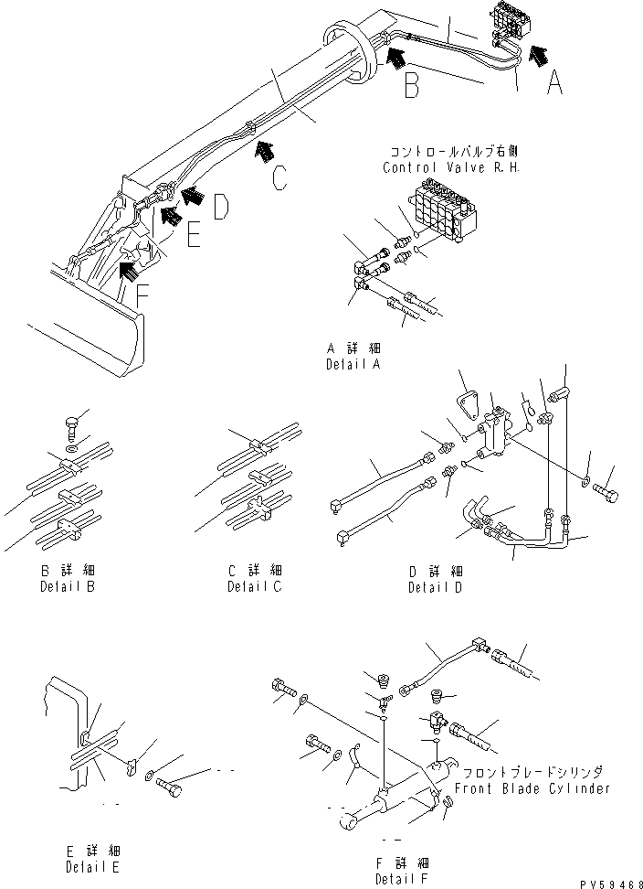 Трубка 234-60-71120 KOMATSU