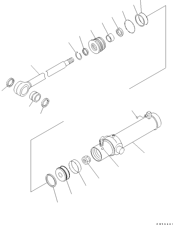SERVICE KIT,RIPPER CYLINDER 707-98-40130 KOMATSU