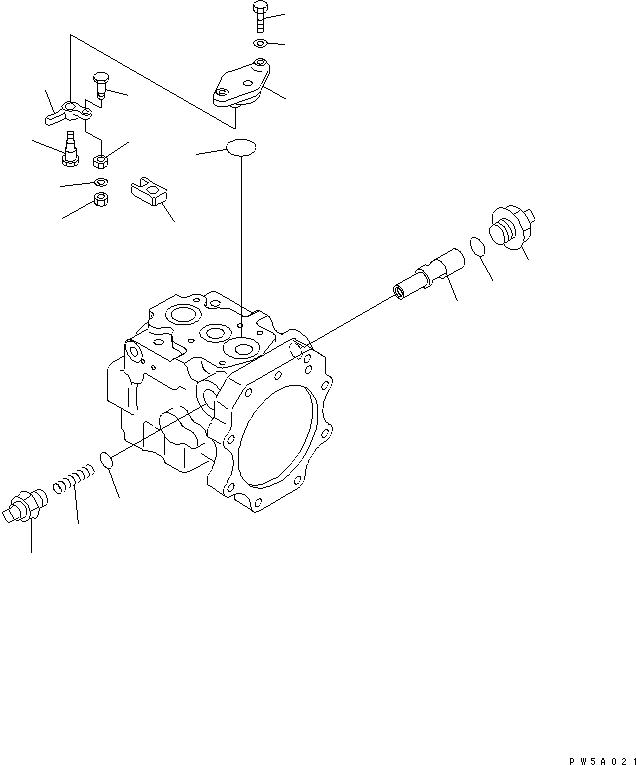 Уплотнительное кольцо круглого сечения (\7\07000-13045) KOMATSU