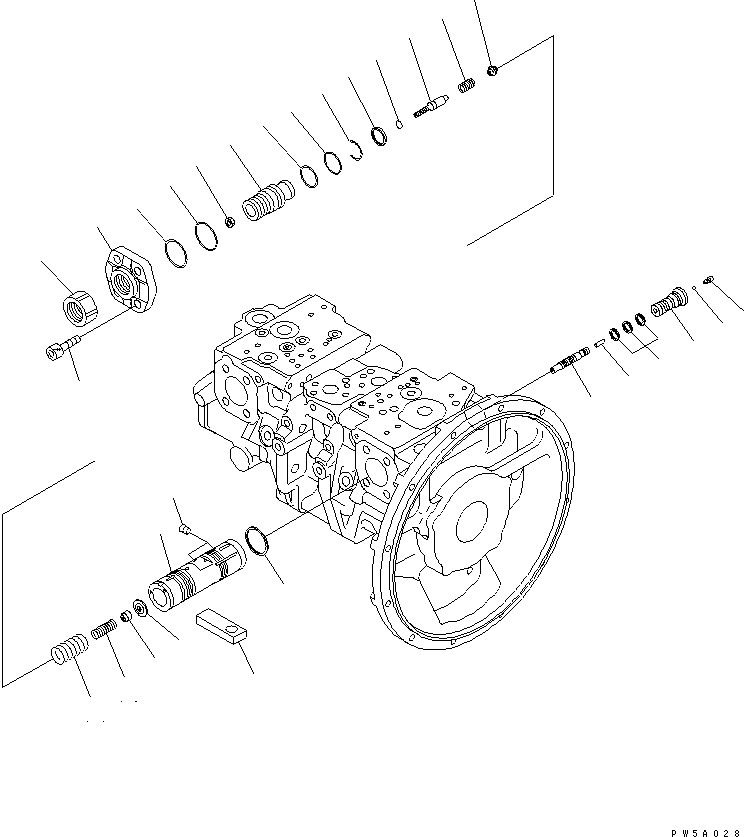 Пружина 708-2L-35720 KOMATSU