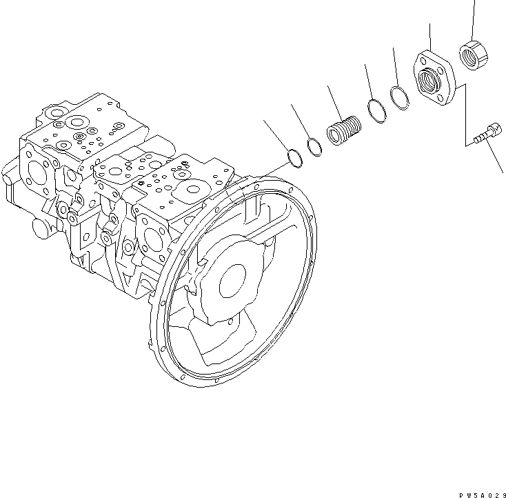 Крышка в сборе 708-2L-06530 KOMATSU