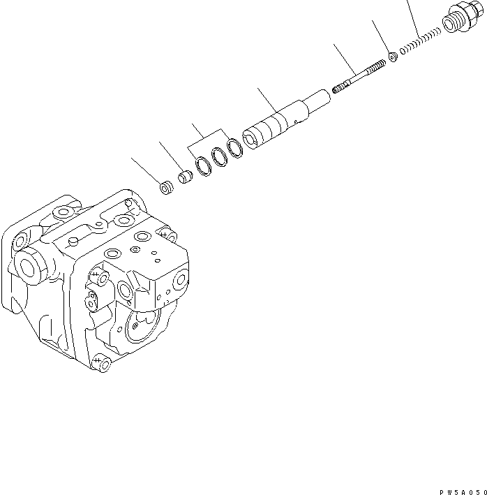 Уплотнение 708-1T-14510 KOMATSU