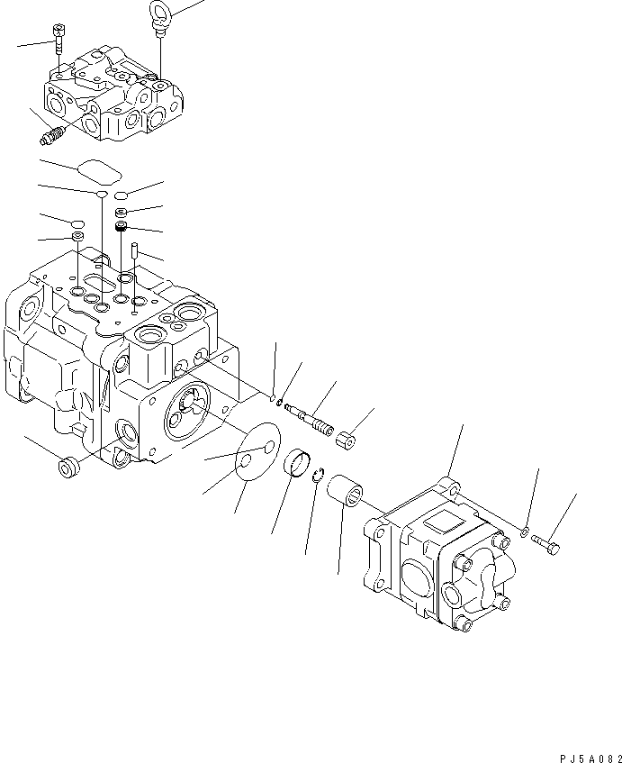 Рым-болт (\7\04530-10815) KOMATSU