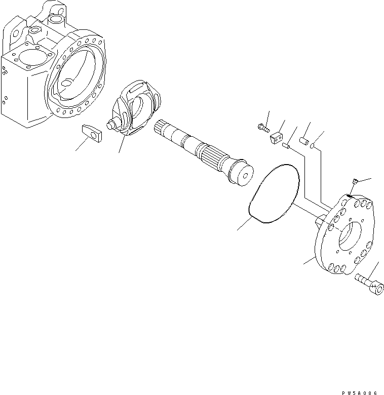 Уплотнительное кольцо круглого сечения (\7\708-25-12341) KOMATSU