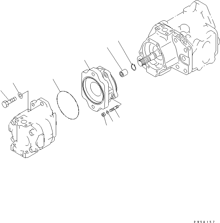 Фланец 708-1L-21720 KOMATSU