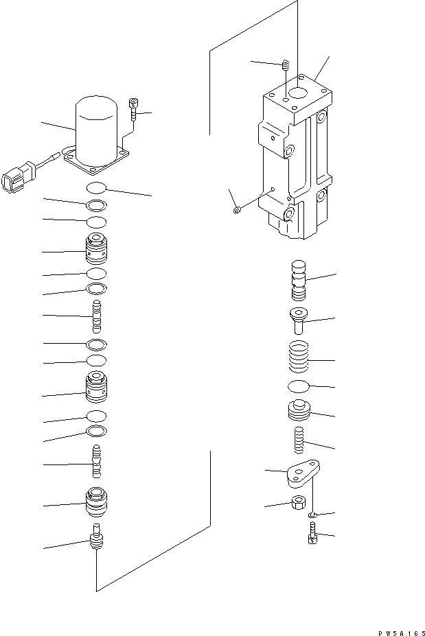 TVC VALVE ASS'Y 708-25-08751 KOMATSU