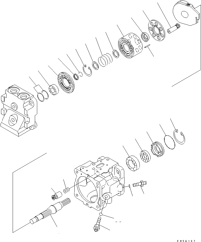 Уплотнительное кольцо круглого сечения (\7\07002-51223) KOMATSU