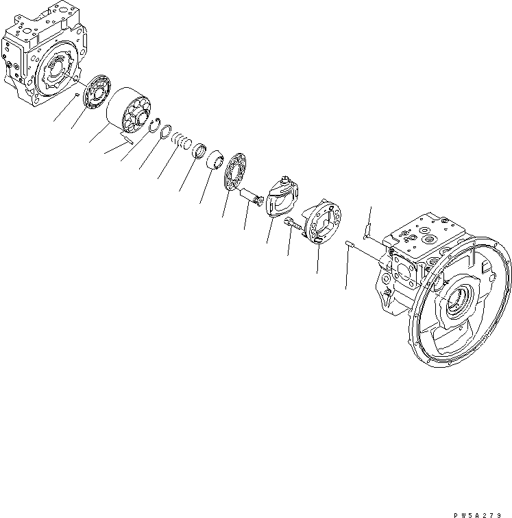 Фиксатор башмака (\7\708-3M-13341) KOMATSU