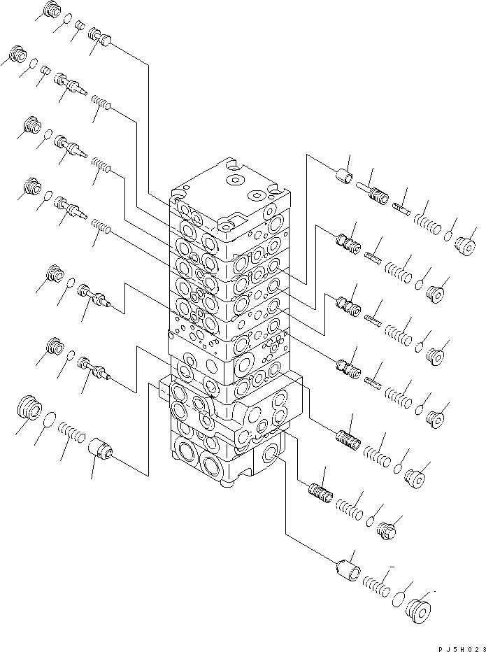 Клапан в сборе 723-11-00271 KOMATSU