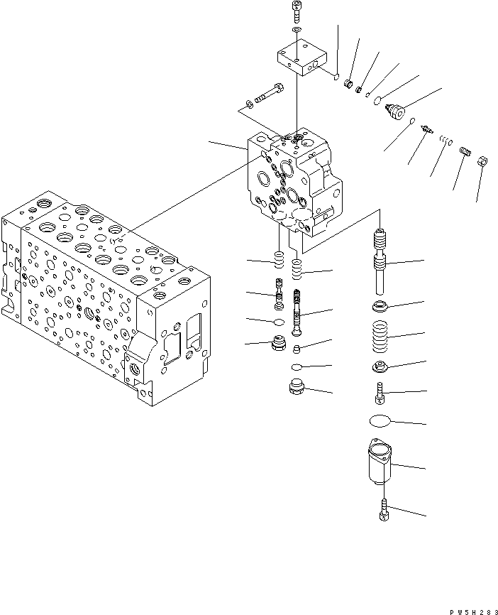 Клапан в сборе 723-40-71100 KOMATSU