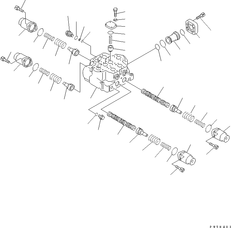 Фланец 709-12-12611 KOMATSU