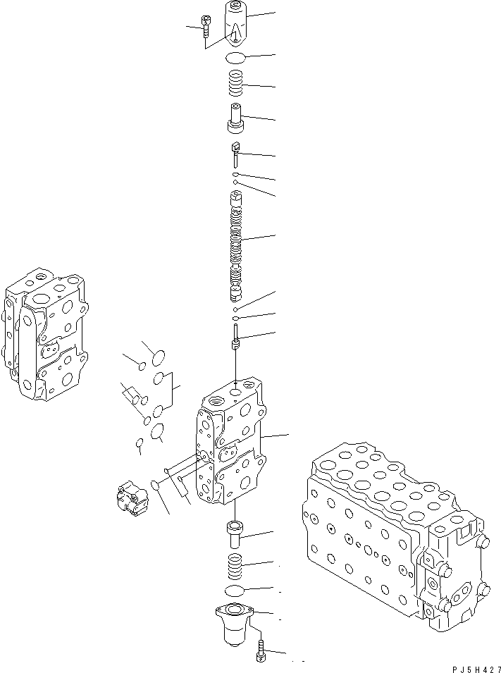 Клапан в сборе (723-48-13305) KOMATSU