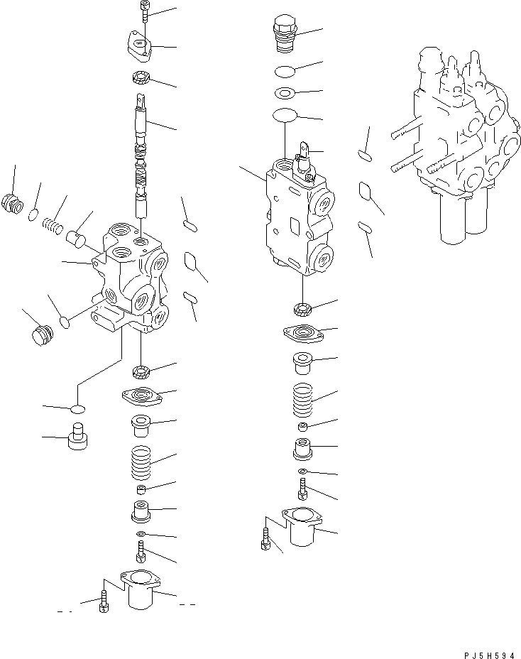 корпус в сборе 709-84-20200 KOMATSU